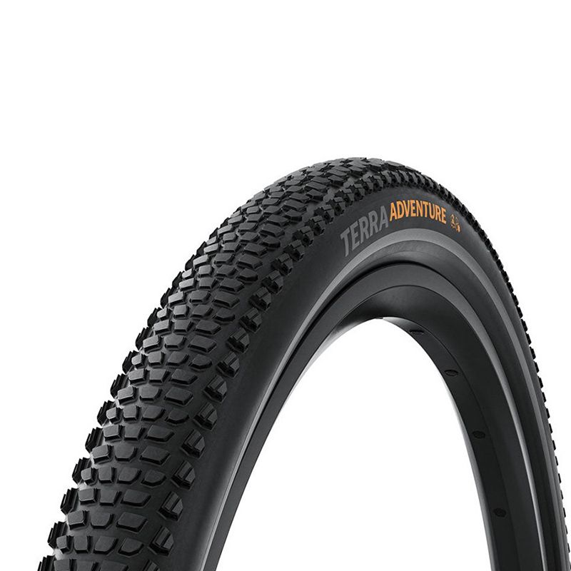 Dæk CONTINENTAL TERRA ADVENTURE TRAIL GRIP 700x50c Tubeless Ready Sort Reflex