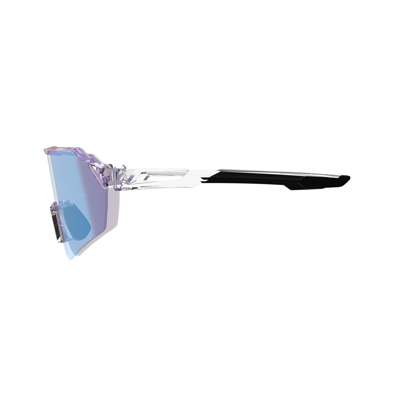 Brille LEATT RIDEVIZ LITE LARGE Transparent Glas Iriz Crystal Fuschia