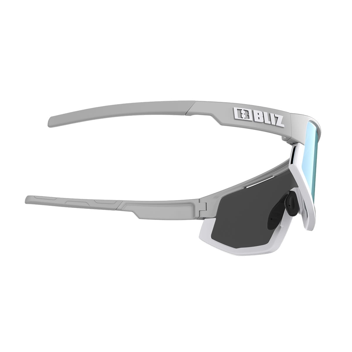 Okulary BLIZ FUSION Szare Soczewka Niebieska Iridium