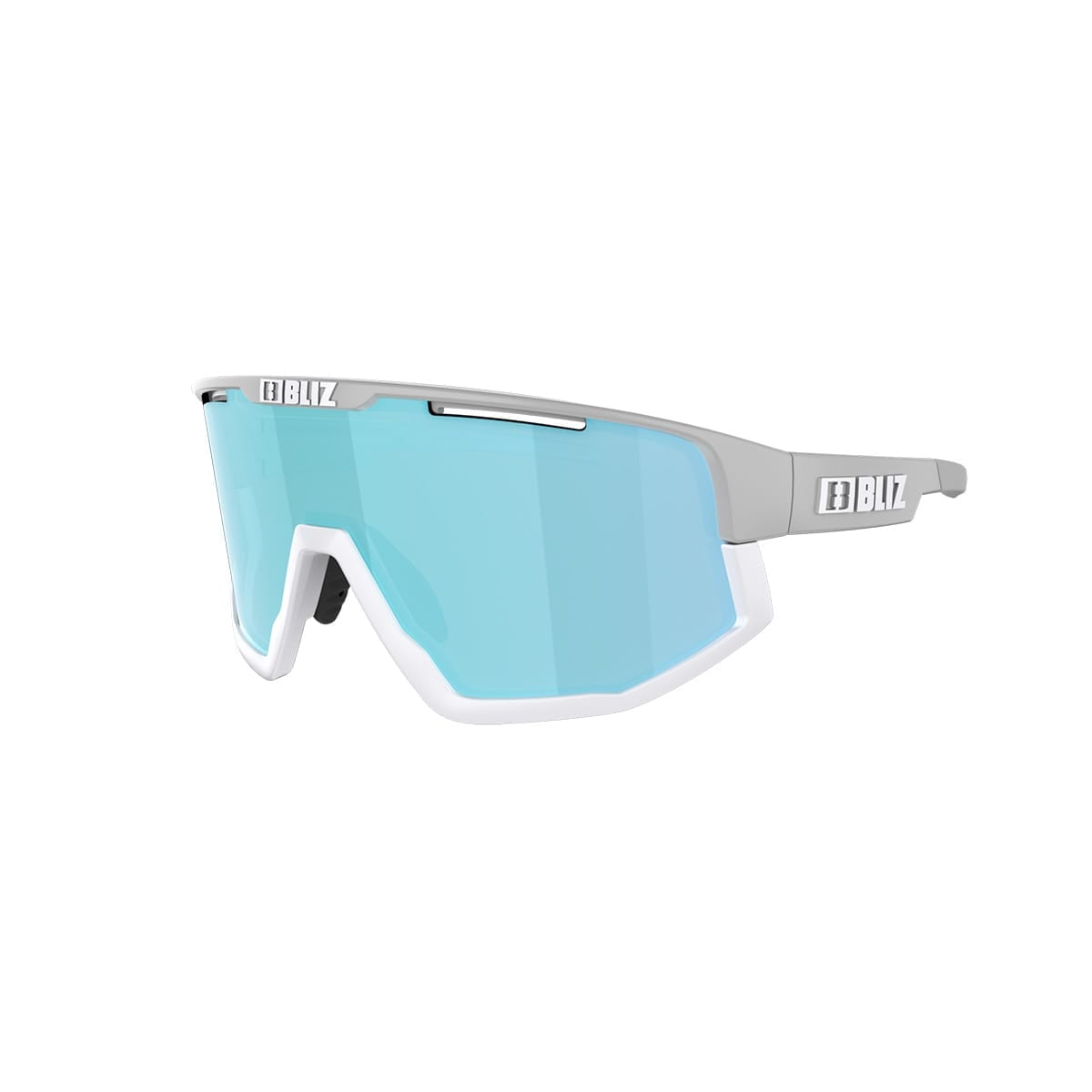 Okulary BLIZ FUSION Szare Soczewka Niebieska Iridium