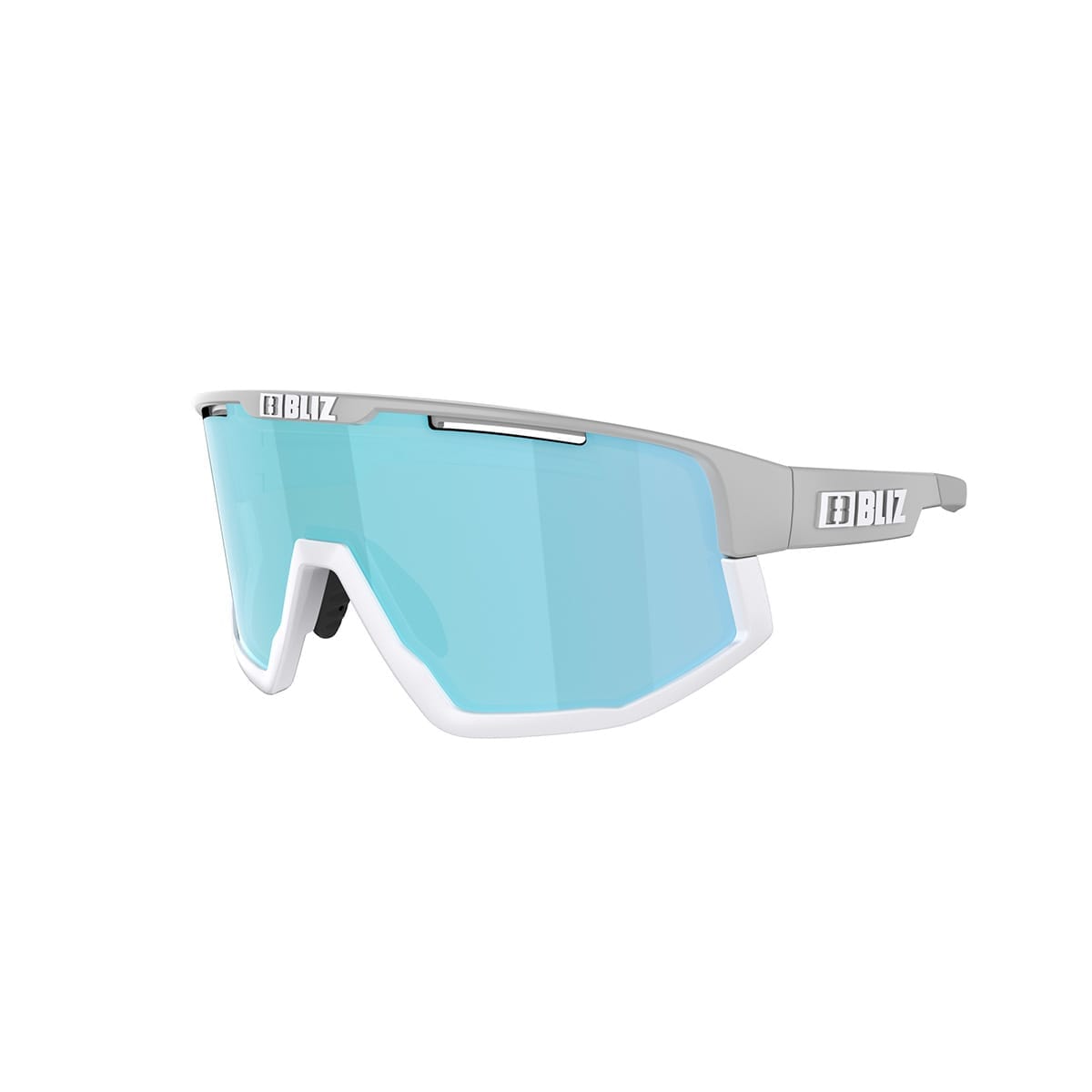 Okulary BLIZ FUSION Szare Soczewka Niebieska Iridium