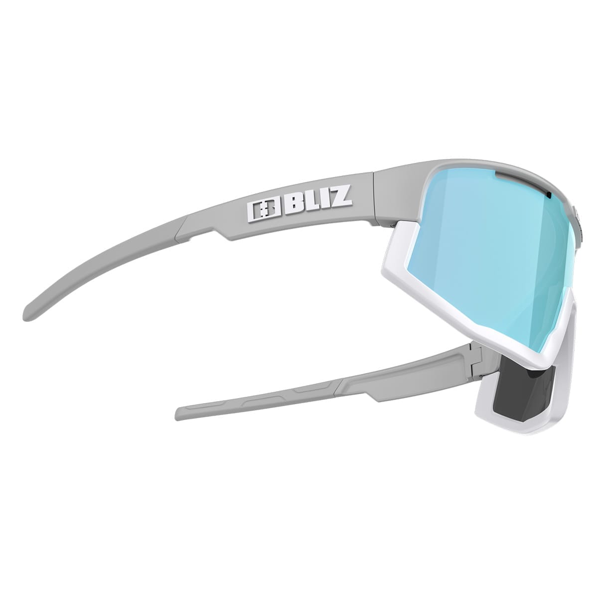 Okulary BLIZ FUSION Szare Soczewka Niebieska Iridium