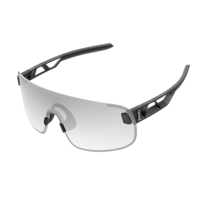 POC ELICIT ημιδιαφανή μαύρα γυαλιά Clarity Grey φωτοχρωμικός φακός
