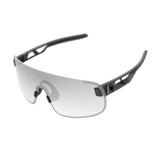 Lunettes POC ELICIT Translucide Black Verre Clarity Photochromique Grey