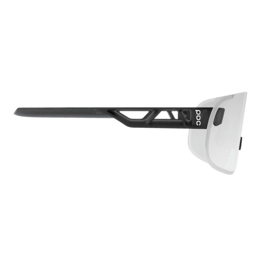POC ELICIT ημιδιαφανή μαύρα γυαλιά Clarity Grey φωτοχρωμικός φακός