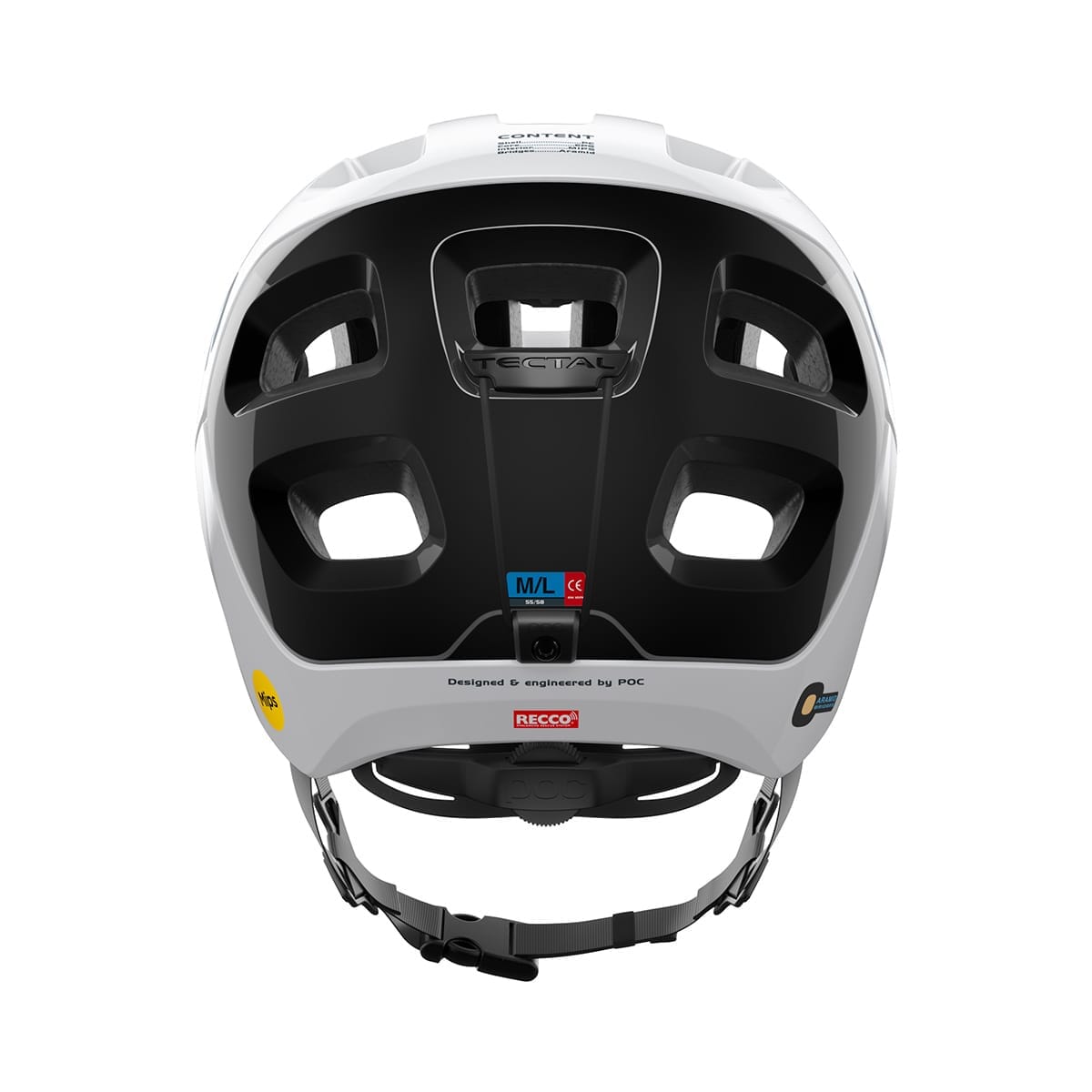 Kask MTB POC TECTAL RACE MIPS Biały/Czarny