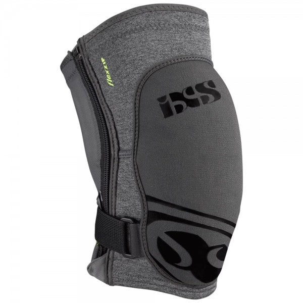 IXS FLOW ZIP knäskydd Grå