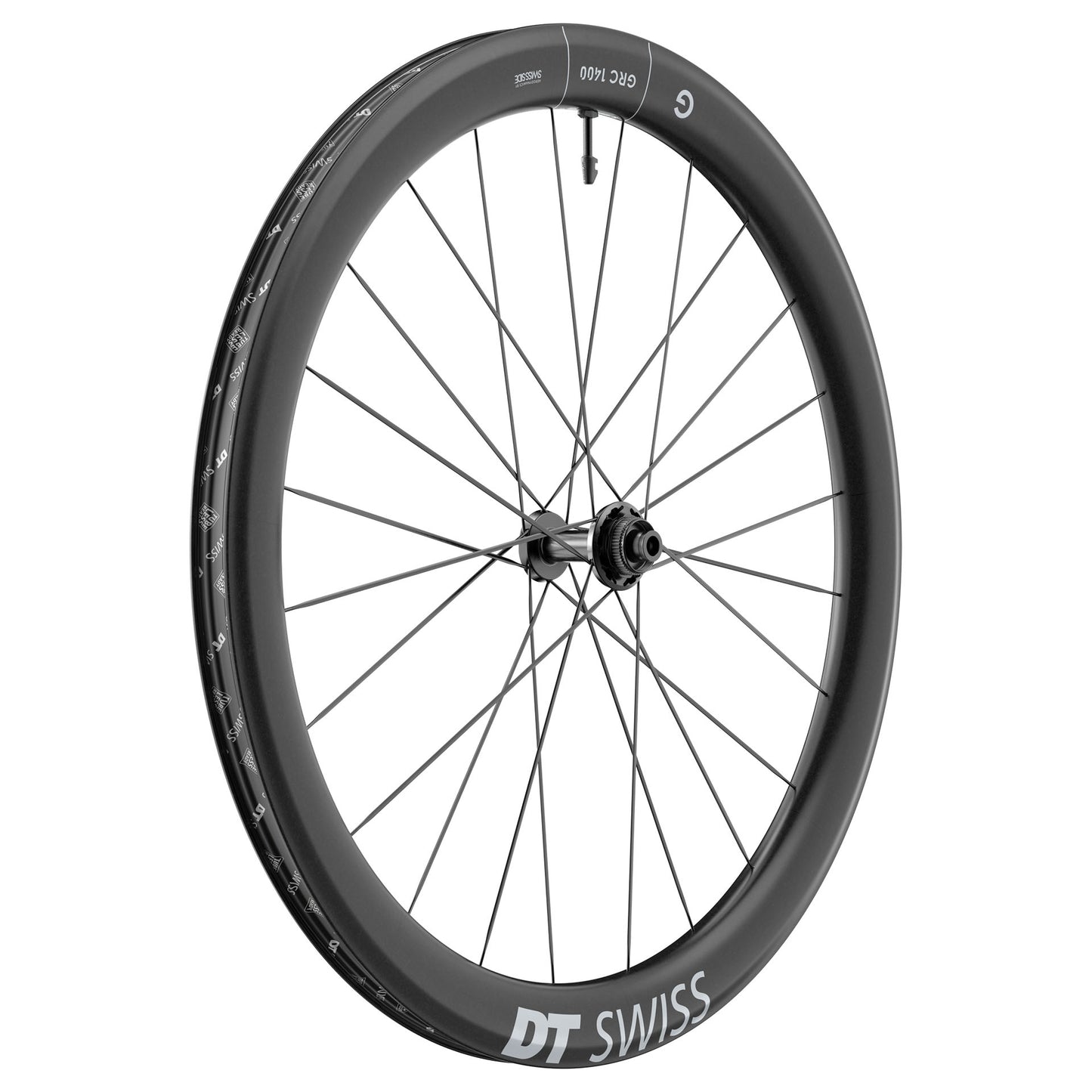 Roue Avant DT SWISS GRC 1400 DICUT 50 DISC Tubeless Ready (Centerlock)