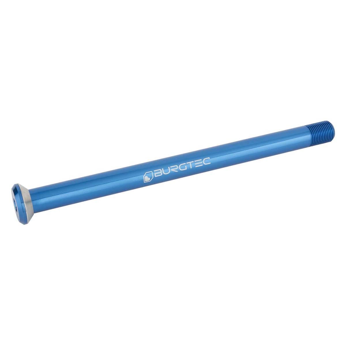 BURGTEC Rear Wheel Axle 172 mm for Specialized Frames Blue