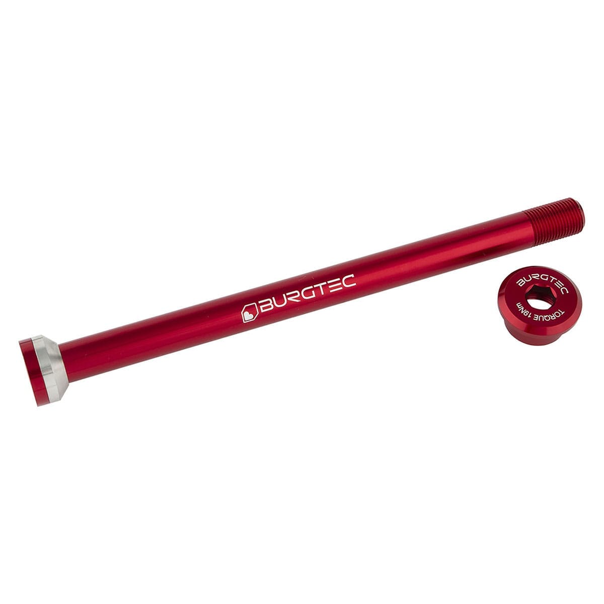 Baghjulsakse BURGTEC 171 mm til Transition Rammer Rød