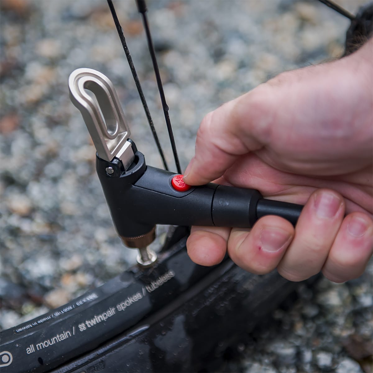 Bomba de Pie BLACKBURN CHAMBER TUBELESS