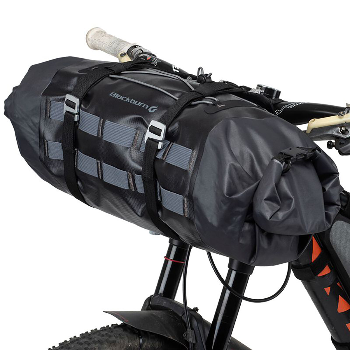 Styr taske BLACKBURN OUTPOST ELITE HB ROLL 14 L Sort