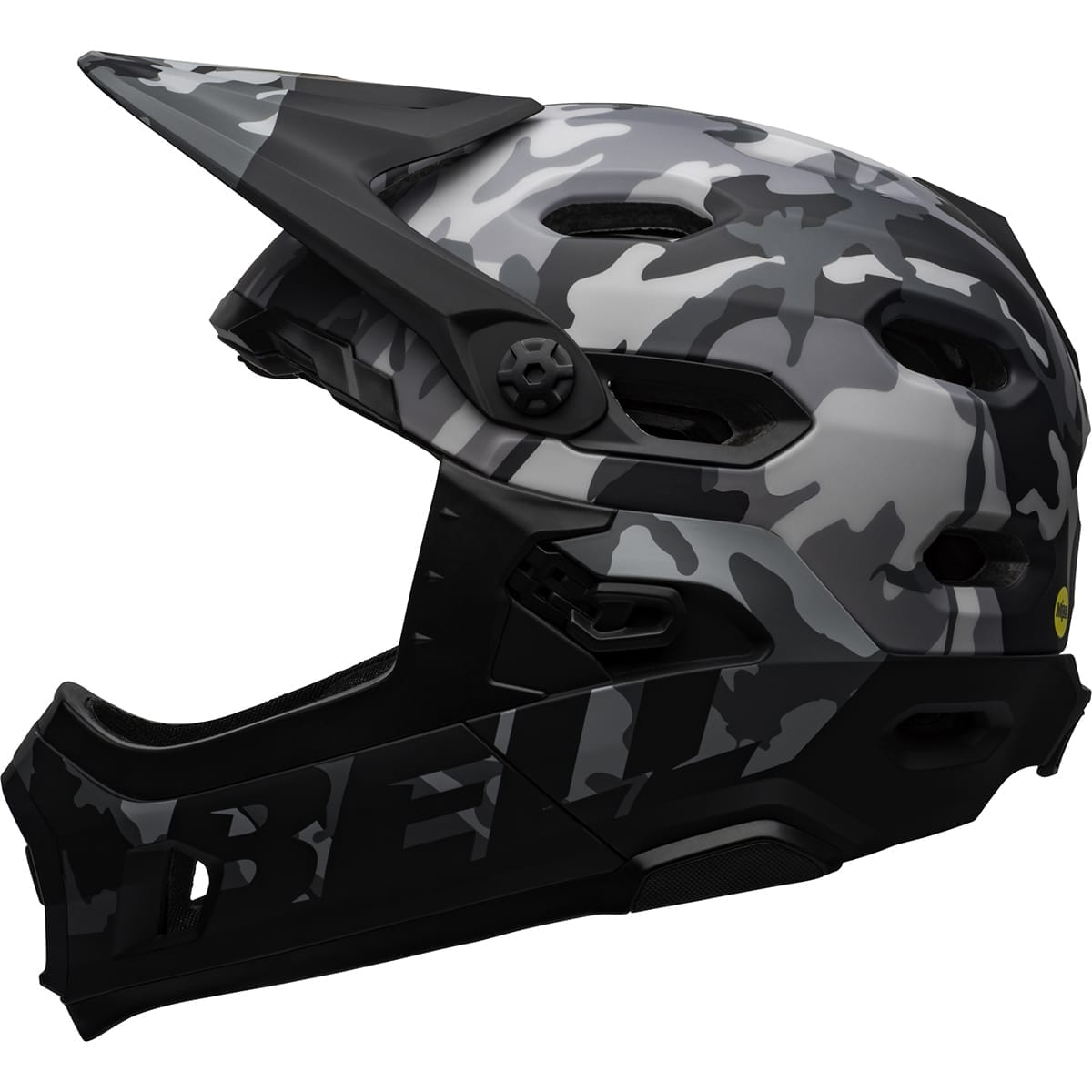 BELL SUPER DH MIPS Maastopyöräkypärä Musta/Camo