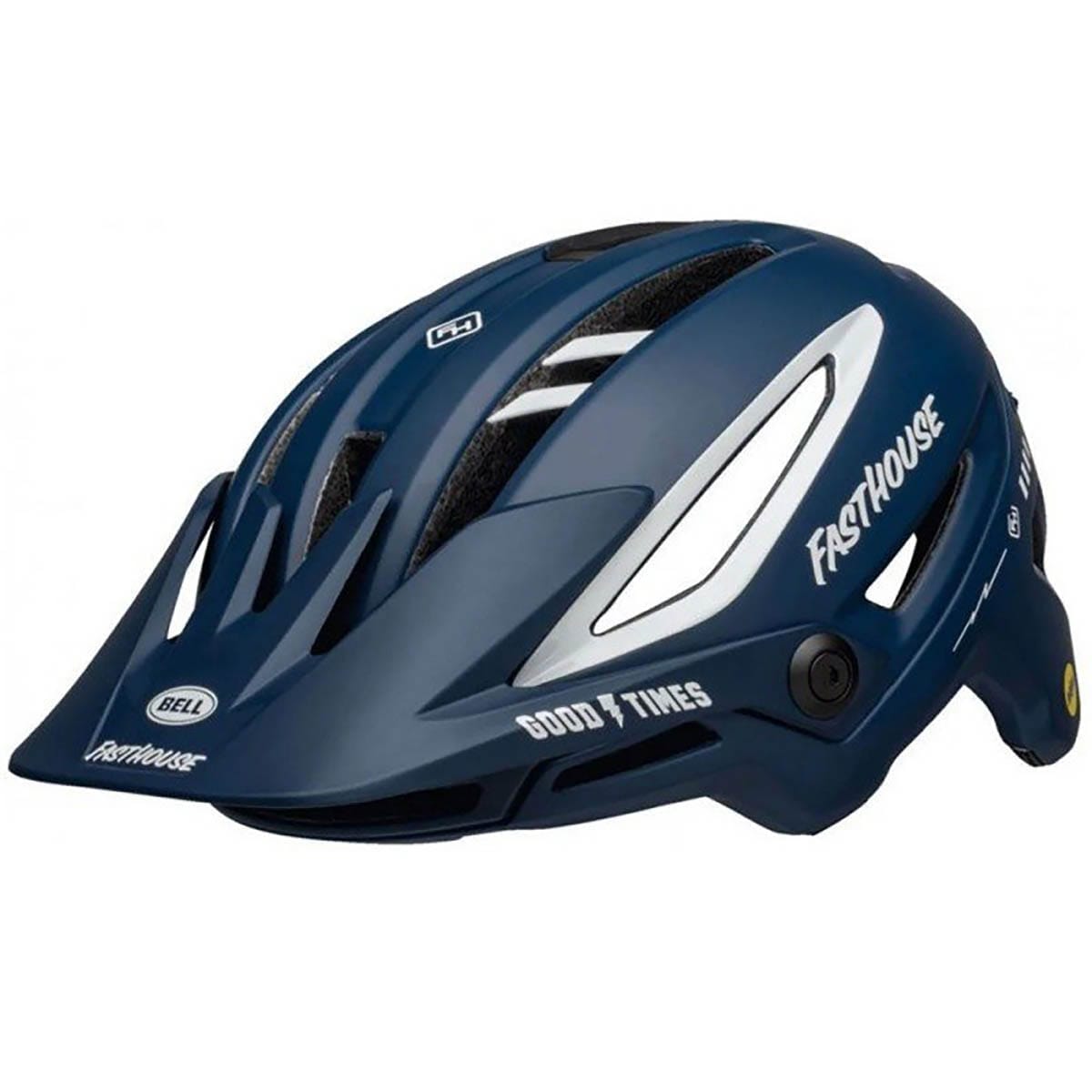Helma MTB BELL SIXER MIPS FAST HOUSE Modrá/Bílá
