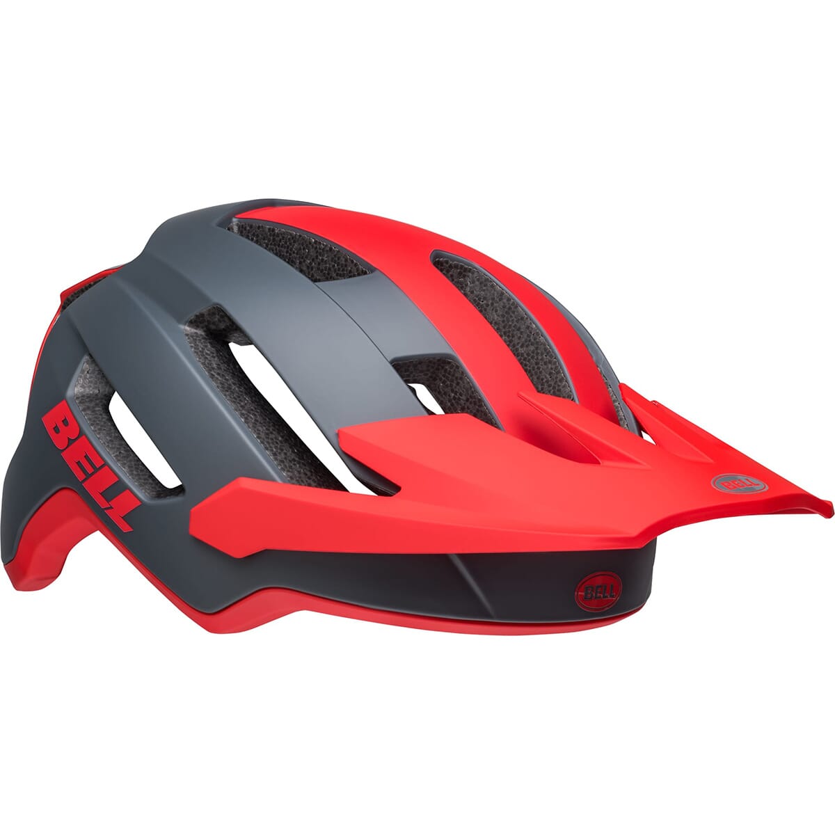 MTB-Helm BELL 4FORTY AIR MIPS Grau/Rot