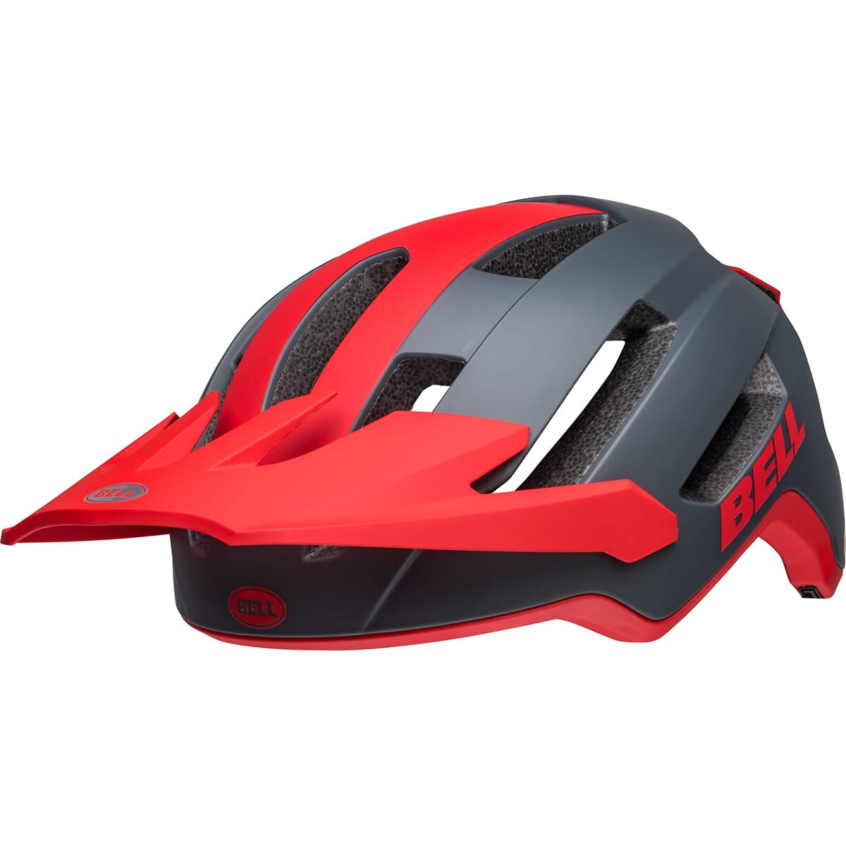 MTB-Helm BELL 4FORTY AIR MIPS Grau/Rot