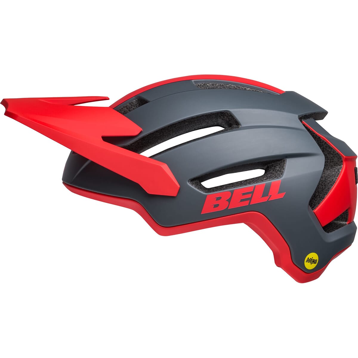 MTB-Helm BELL 4FORTY AIR MIPS Grau/Rot
