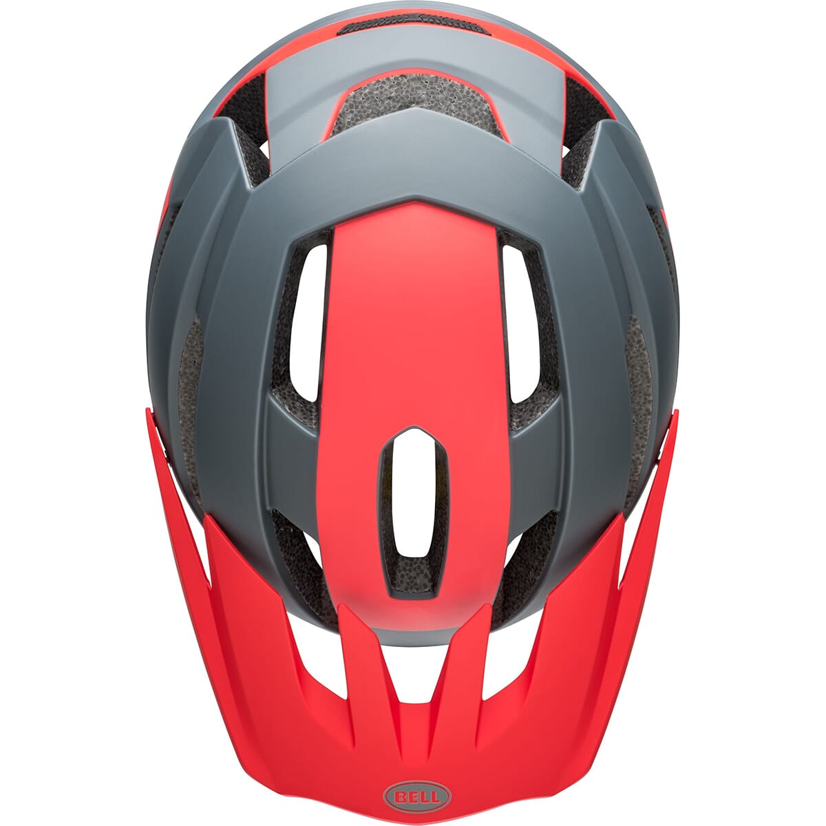 MTB-Helm BELL 4FORTY AIR MIPS Grau/Rot