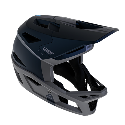 MTB-hjelm LEATT MTB GRAVITY 4.0 Stealth Sort/Grå