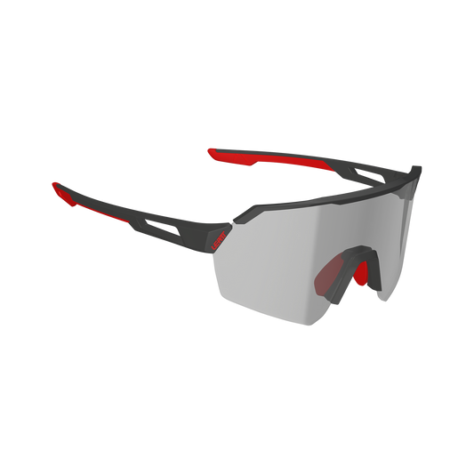 Lunettes LEATT RIDEVIZ LITE LARGE Satin Gris Verre Iriz Argent