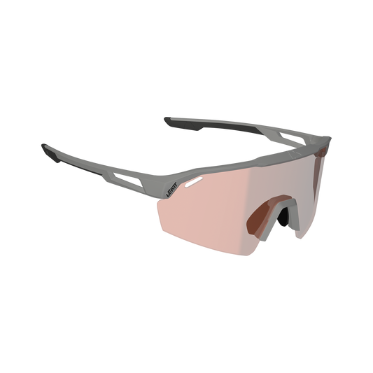 Lunettes LEATT SPEEDVIZ LITE Gris Verre Photochromique  Iriz Cryztal Rose