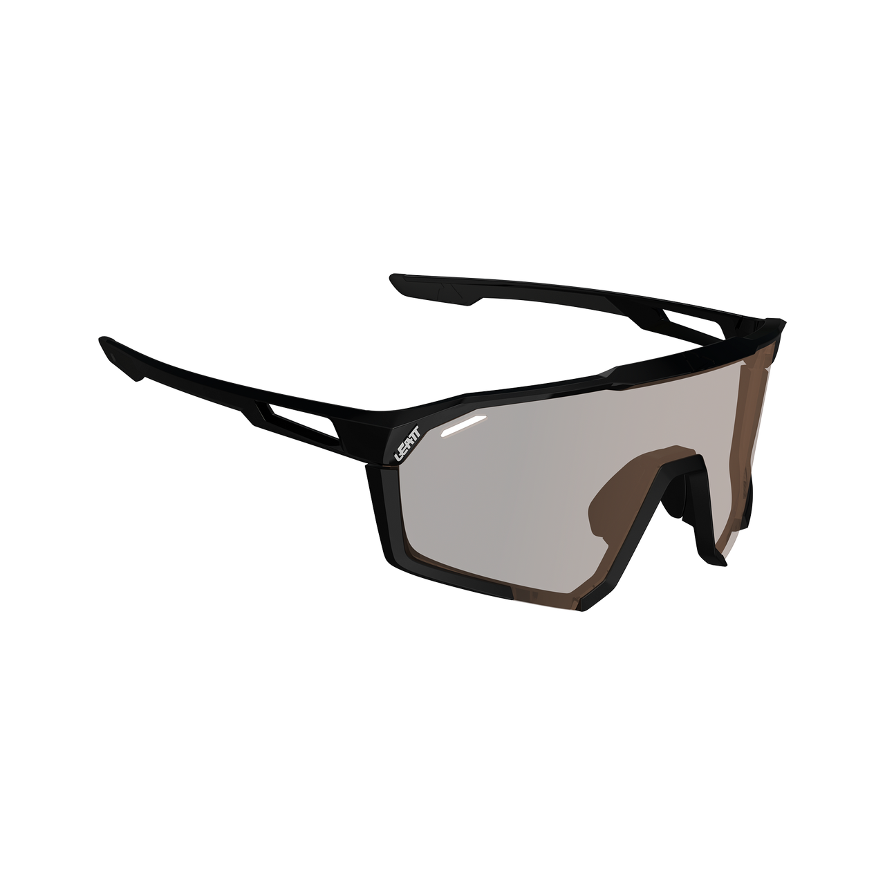 Lunettes LEATT SPEEDVIZ PRO Noir Satin Verre Photochromique Iriz Argent
