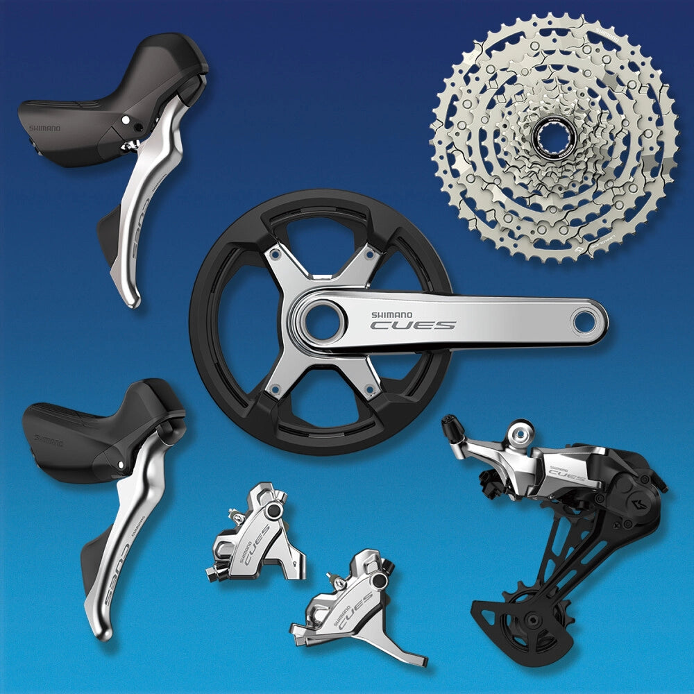 Baghjulsnav SHIMANO FH-QC400 - Polished Silver Edition