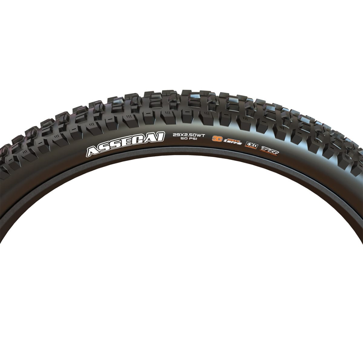 Pneu MAXXIS ASSEGAI 29x2.50 WT BikePark DH Tubeless Ready Rígido Preto