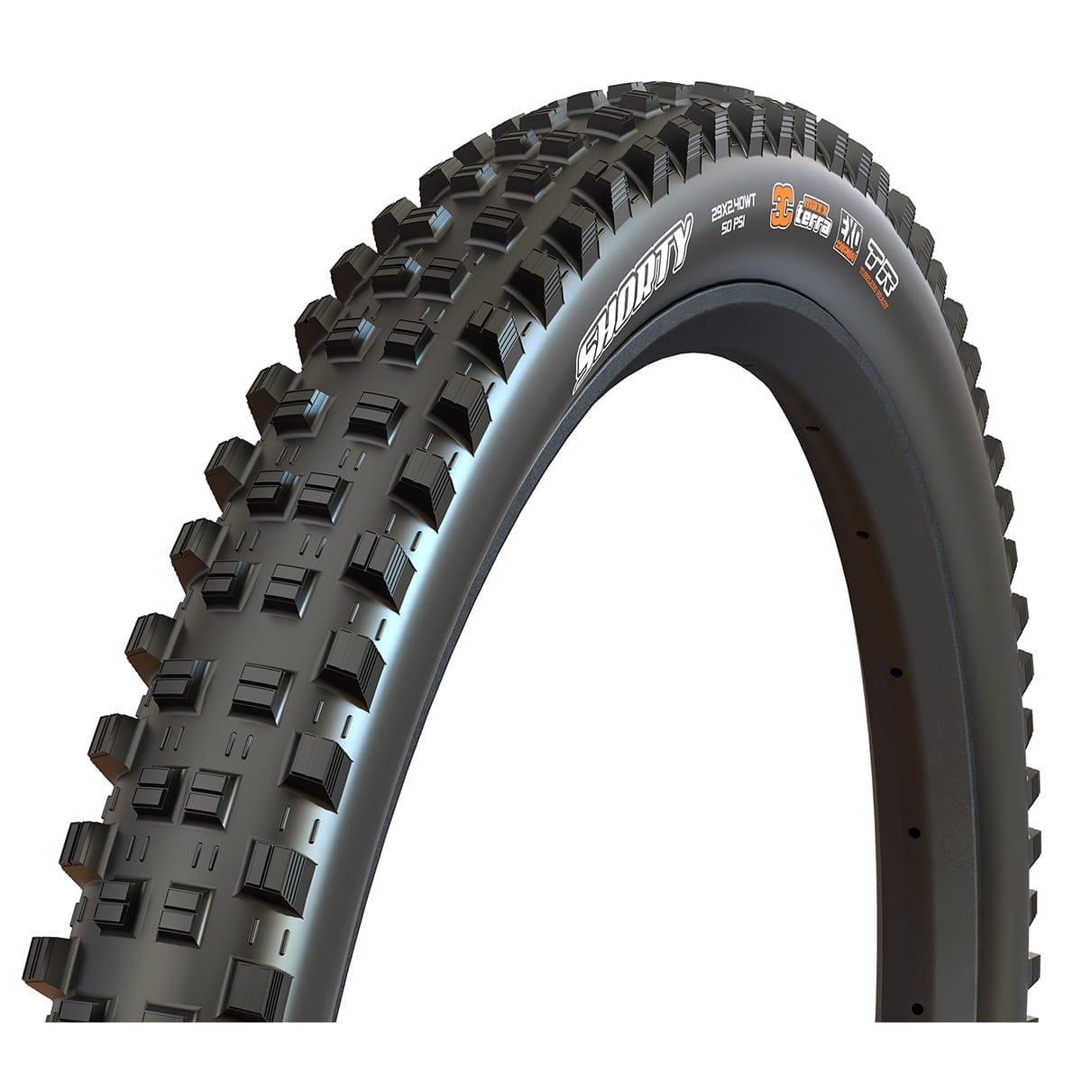 Däck MAXXIS SHORTY 29x2.40 WT DH 3C MaxxGrip Tubeless Ready Mjuk Svart