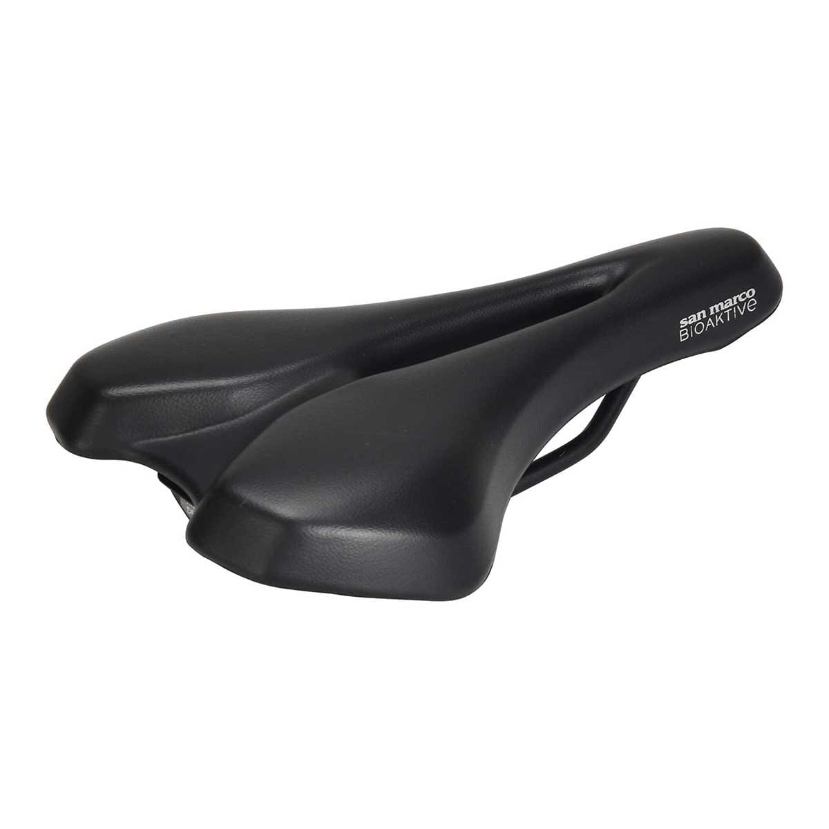 Sadel SELLE SAN MARCO SPORTIVE OPEN FIT BIOFOAM 151mm Stålskinne