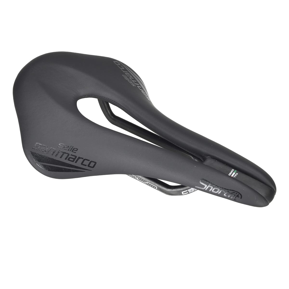 Sattel SELLE SAN MARCO SHORTFIT OPEN FIT SUPERLEGGERA WIDE Schienen Carbon