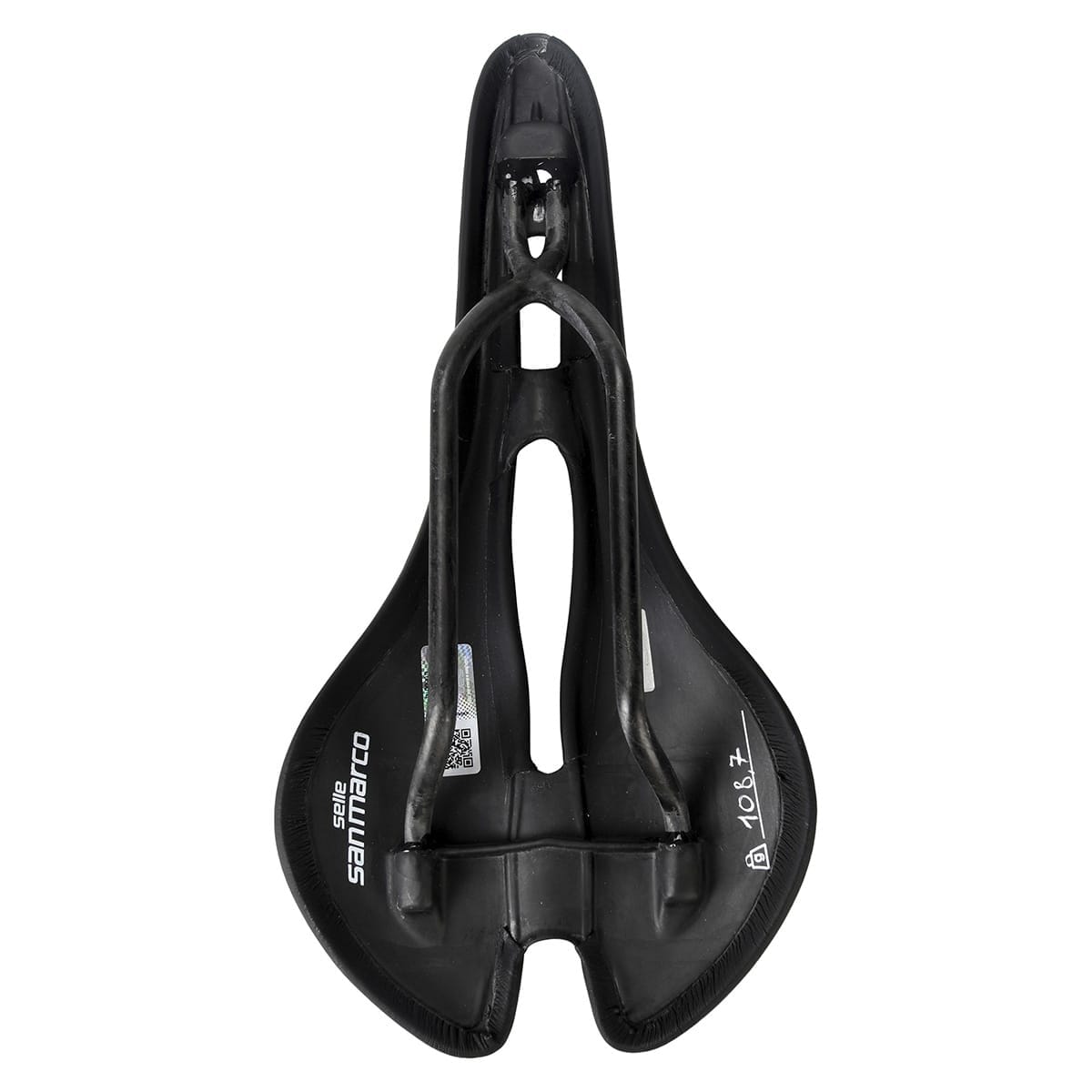 Siodełko SELLE SAN MARCO ASPIDE SUPERLEGGERA OPEN FIT NARROW szyny karbonowe