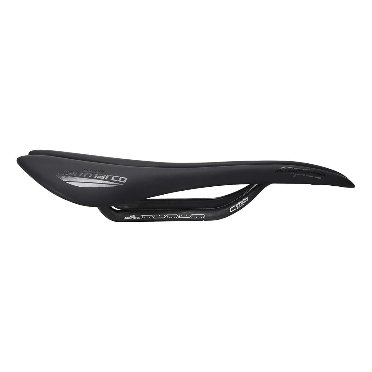Zadel SELLE SAN MARCO ASPIDE SUPERLEGGERA OPEN FIT WIDE Carbon Rails