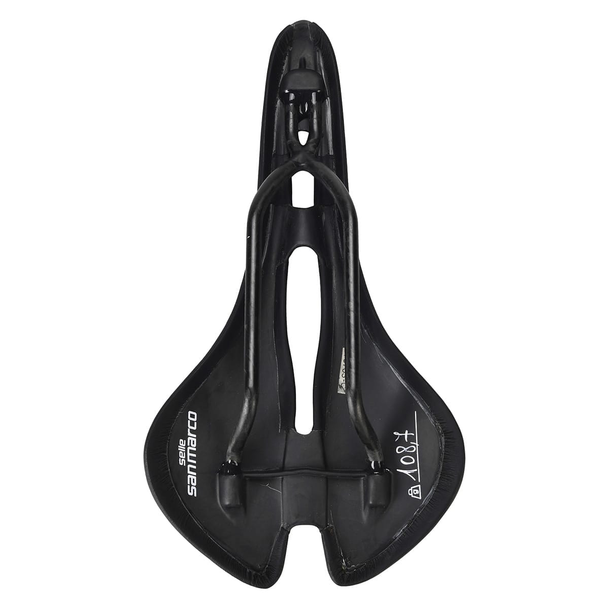 Zadel SELLE SAN MARCO ASPIDE SUPERLEGGERA OPEN FIT WIDE Carbon Rails