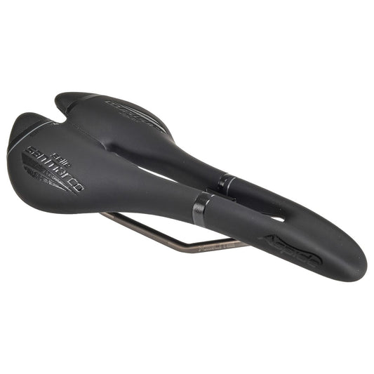 Saddle SELLE SAN MARCO ASPIDE RACING OPEN FIT WIDE Xsilite Rails