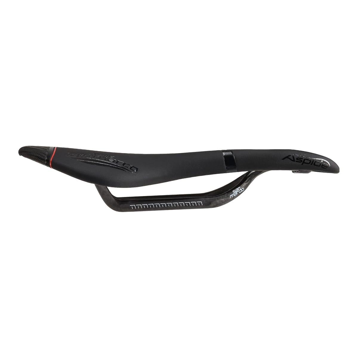 SELLE SAN MARCO ASPIDE CARBON FX OPEN FIT WIDE Carbon Rails Saddle Black