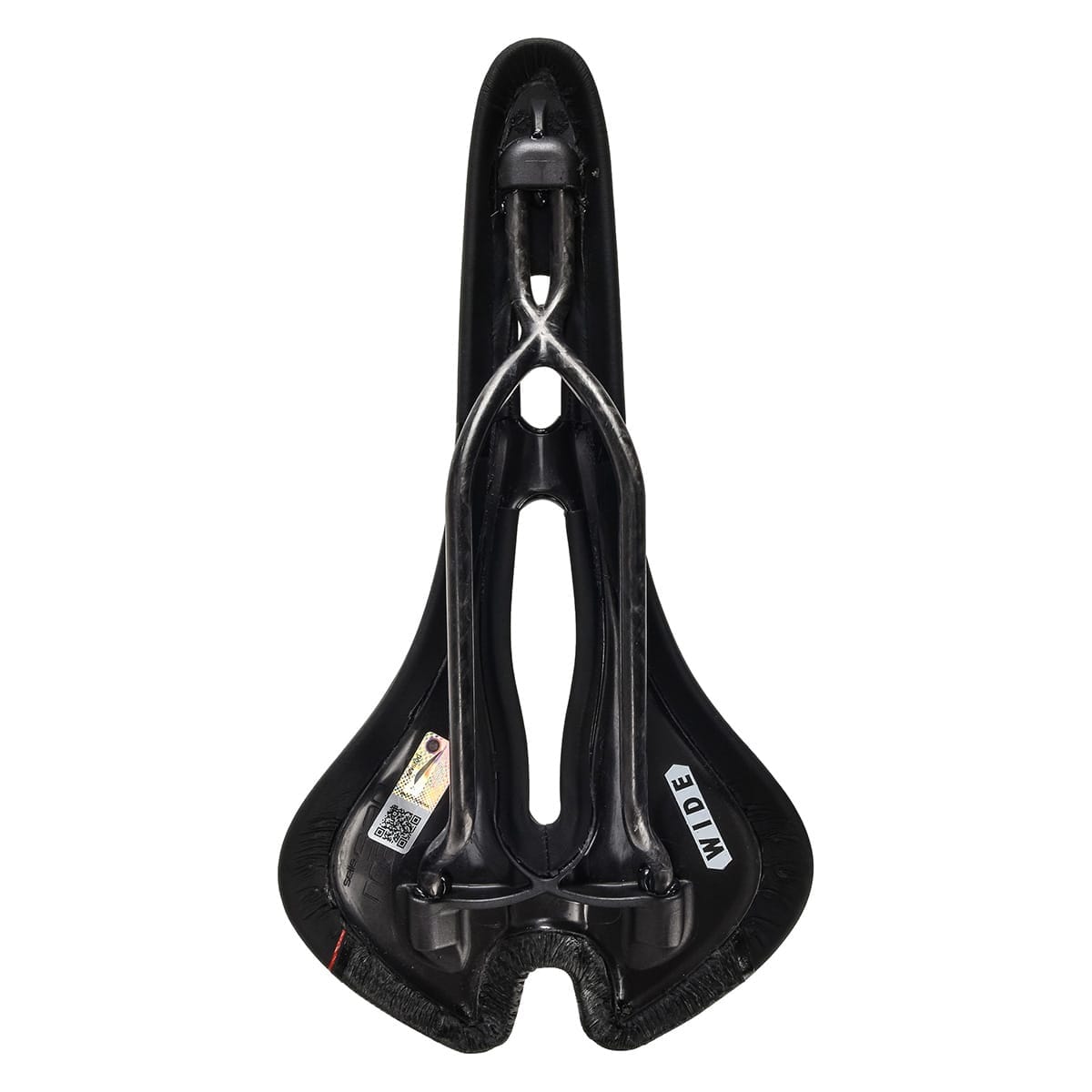 SELLE SAN MARCO ASPIDE CARBON FX OPEN FIT WIDE Carbon Rails Saddle Black