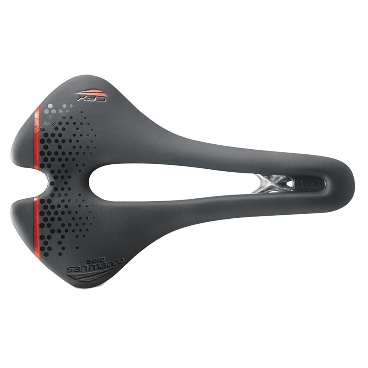 Saddle SELLE SAN MARCO ASPIDE SHORT OPEN-FIT CARBON FX WIDE Carbon Rails