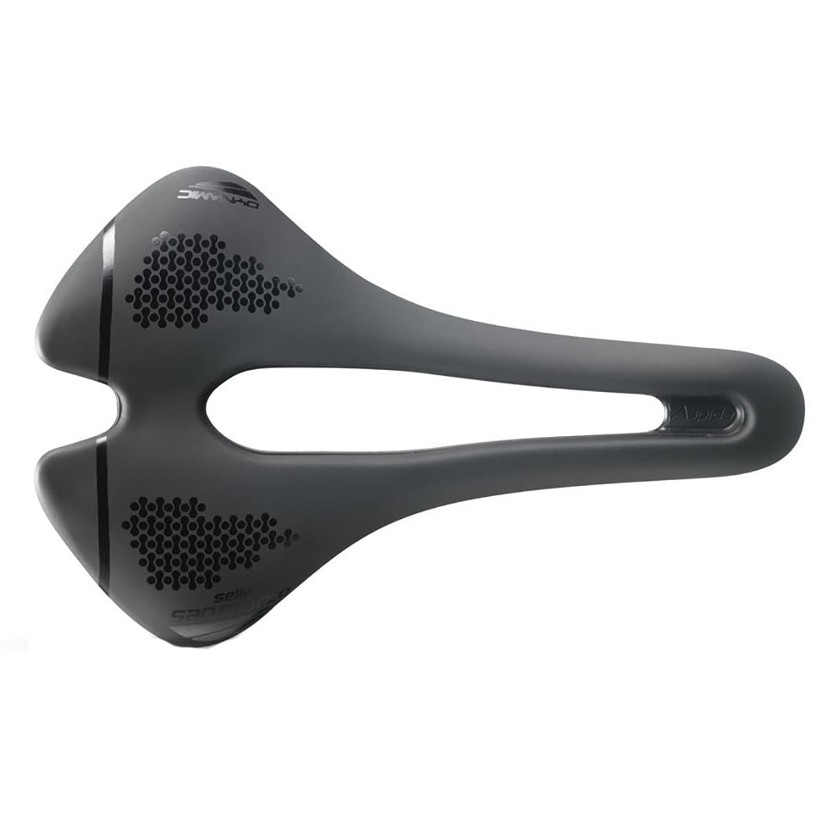 Sillín SELLE SAN MARCO ASPIDE SHORT OPEN-FIT DYNAMIC WIDE Raíles Manganeso