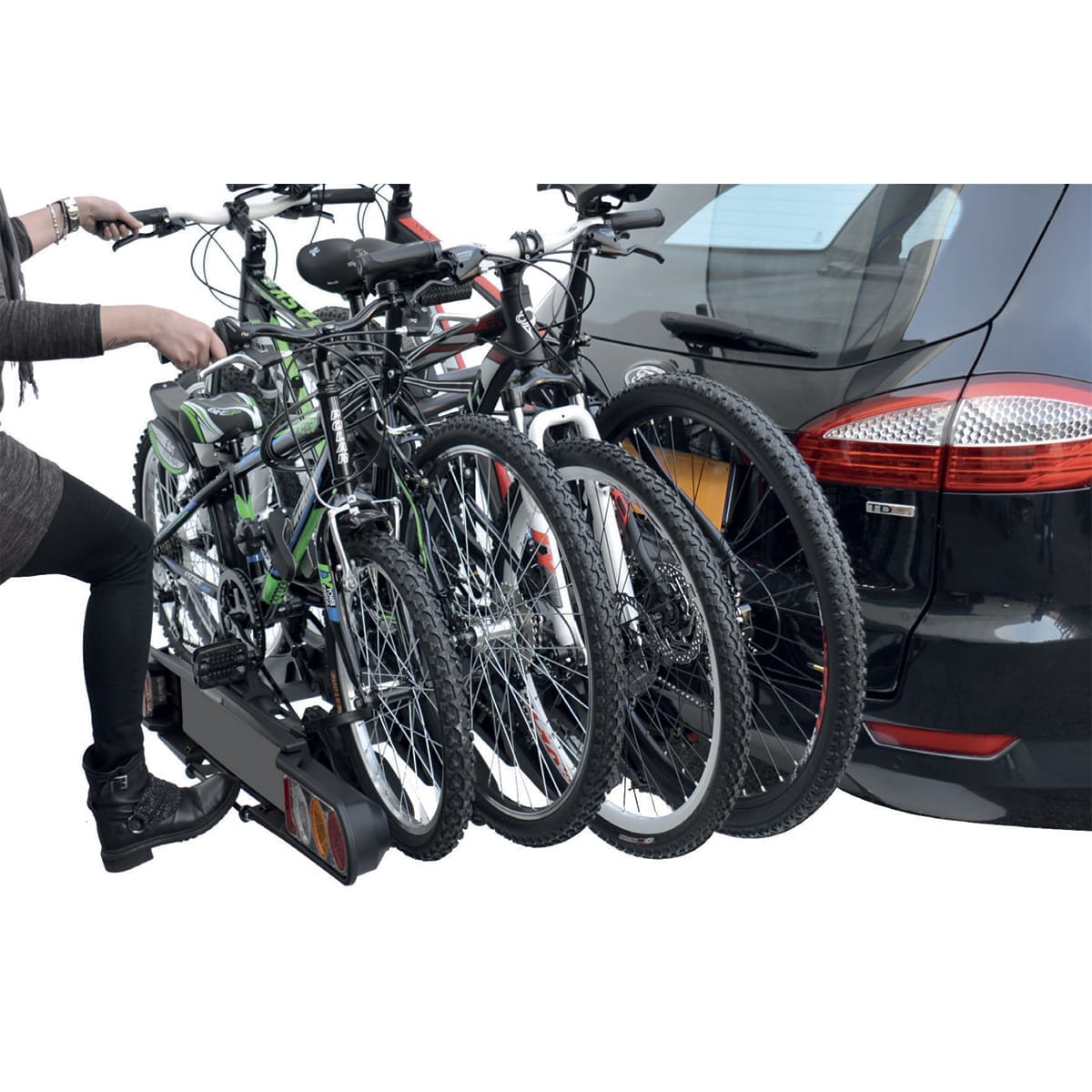 Suporte de bicicletas PERUZZO PURE INSTINCT 4 Bicicletas em atrelado