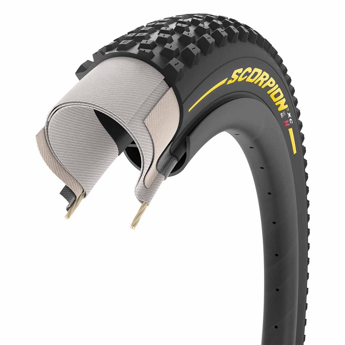 Dæk PIRELLI SCORPION XC H COLOUR EDITION 29x2,20 ProWall Tubeless Ready Foldbar 3774900