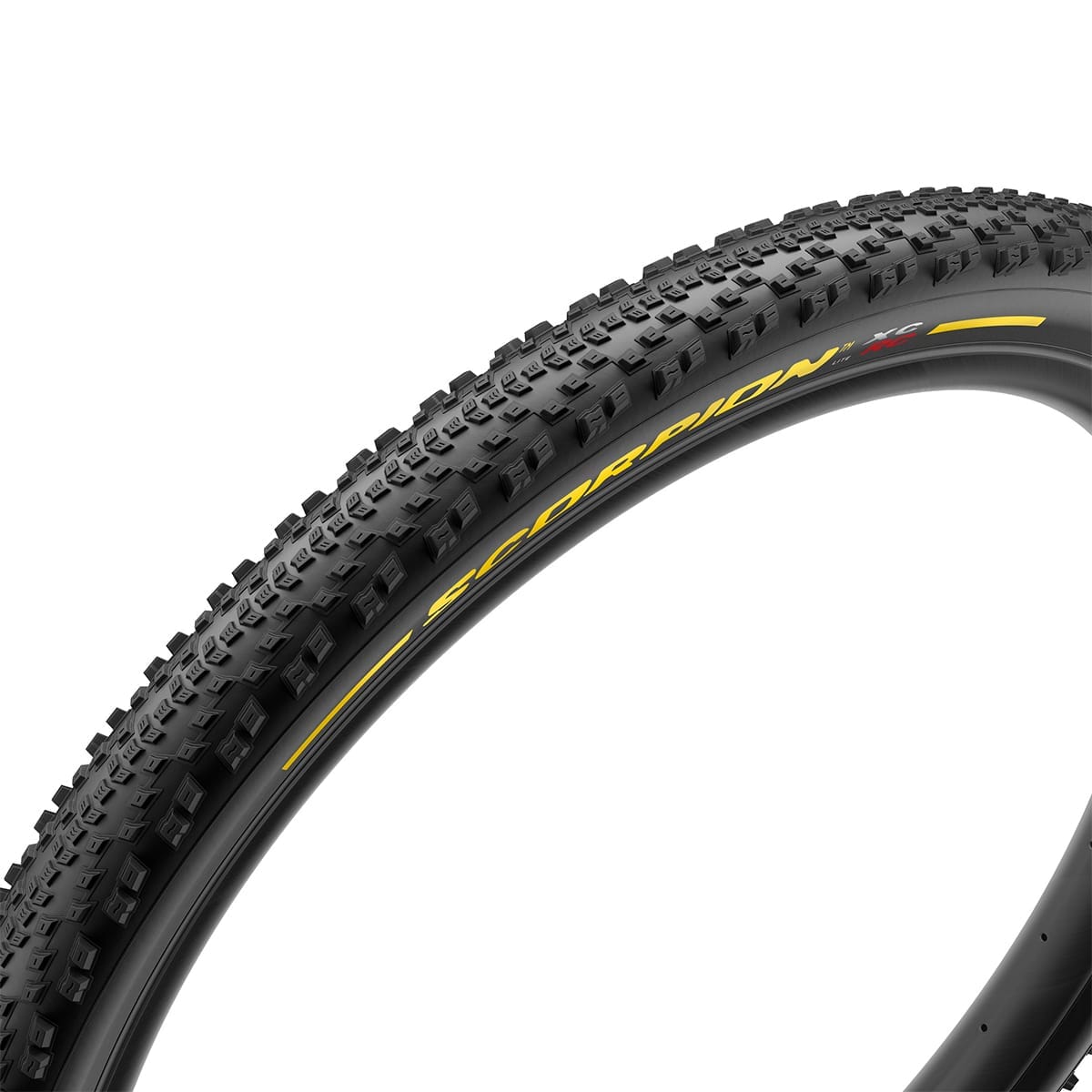 Dæk PIRELLI SCORPION XC RC LITE 29x2,20 Tubeless Ready Foldbar Sort/Gul 3957500