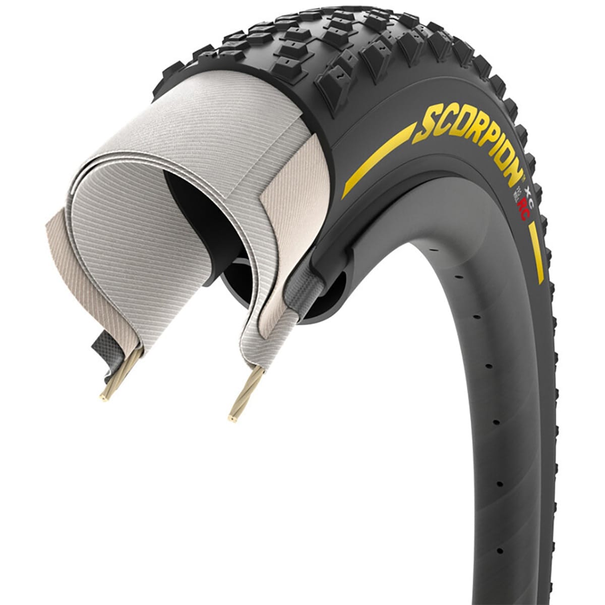 Pneumatico PIRELLI SCORPION XC RC COLOUR EDITION 29x2,40 ProWall Tubeless Ready Flessibile 4022200