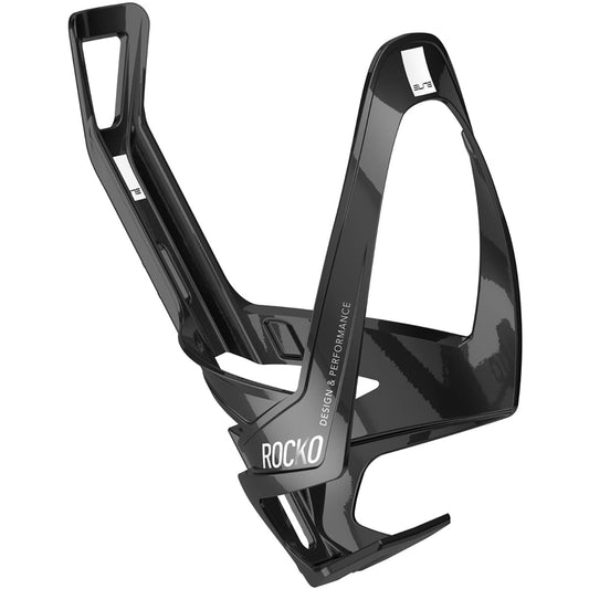 Porte-Bidon ELITE ROCKO Carbone Brillant Noir