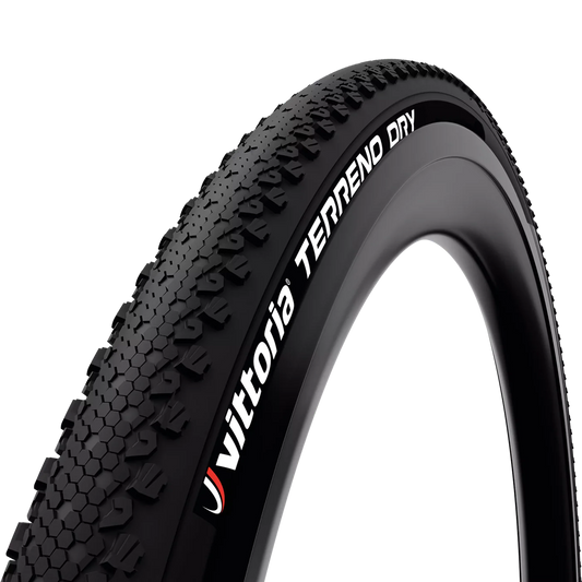 Anvelopă VITTORIA TERRENO DRY pentru aventuri pe gravel 700x38c, cu cameră, pliabilă, neagră