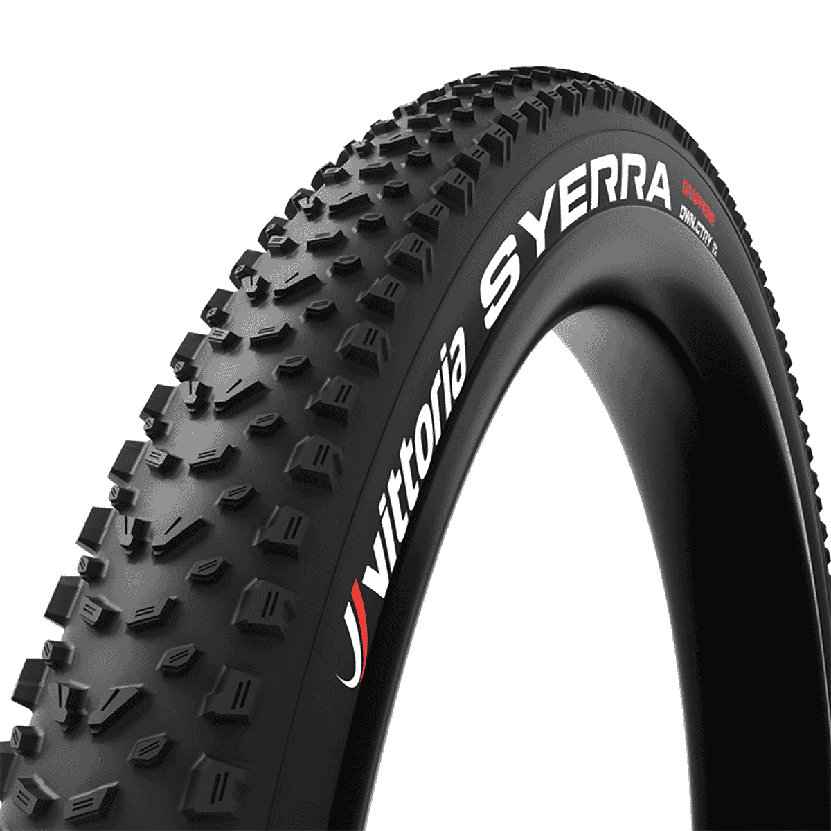Dæk VITTORIA SYERRA 29x2,40 DownCountry 4C Graphene 2.0 Tubeless Ready Souple Sorte Flanger