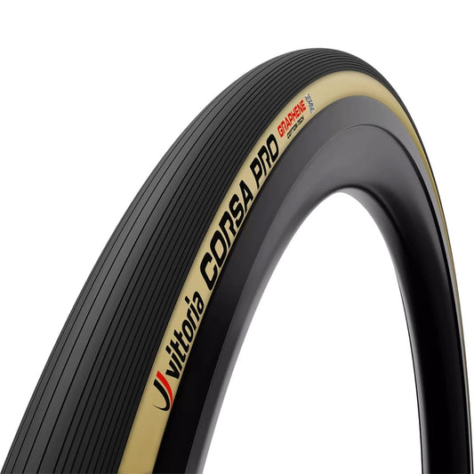 Pneu VITTORIA CORSA PRO Graphene G2.0 700c Tubeless Ready Beige