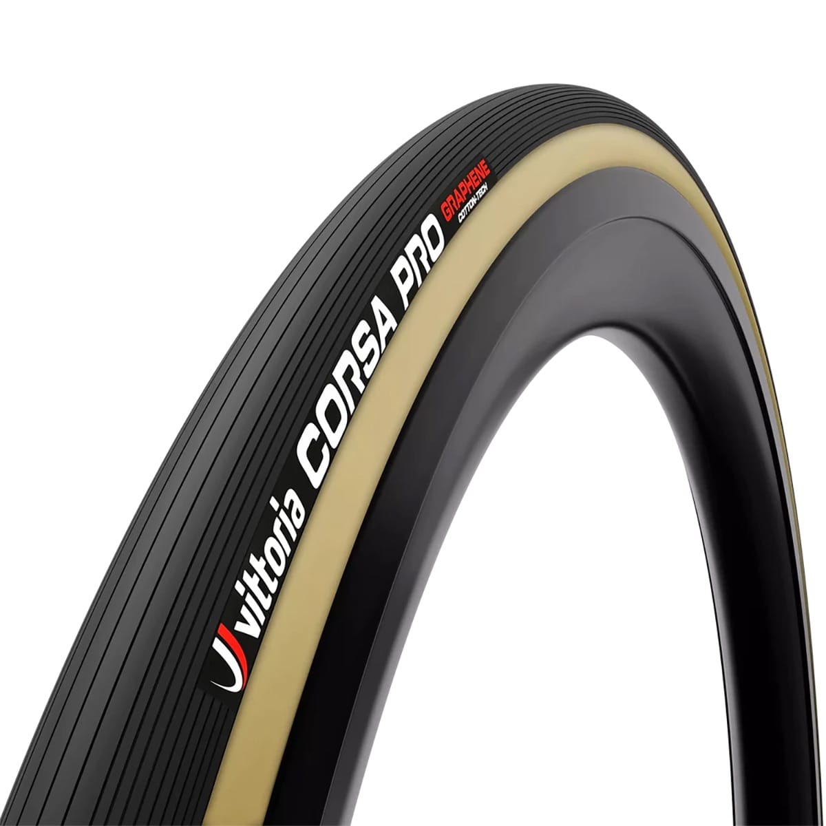 Rørsdæk VITTORIA CORSA PRO Graphene G2.0 700x28c Beige