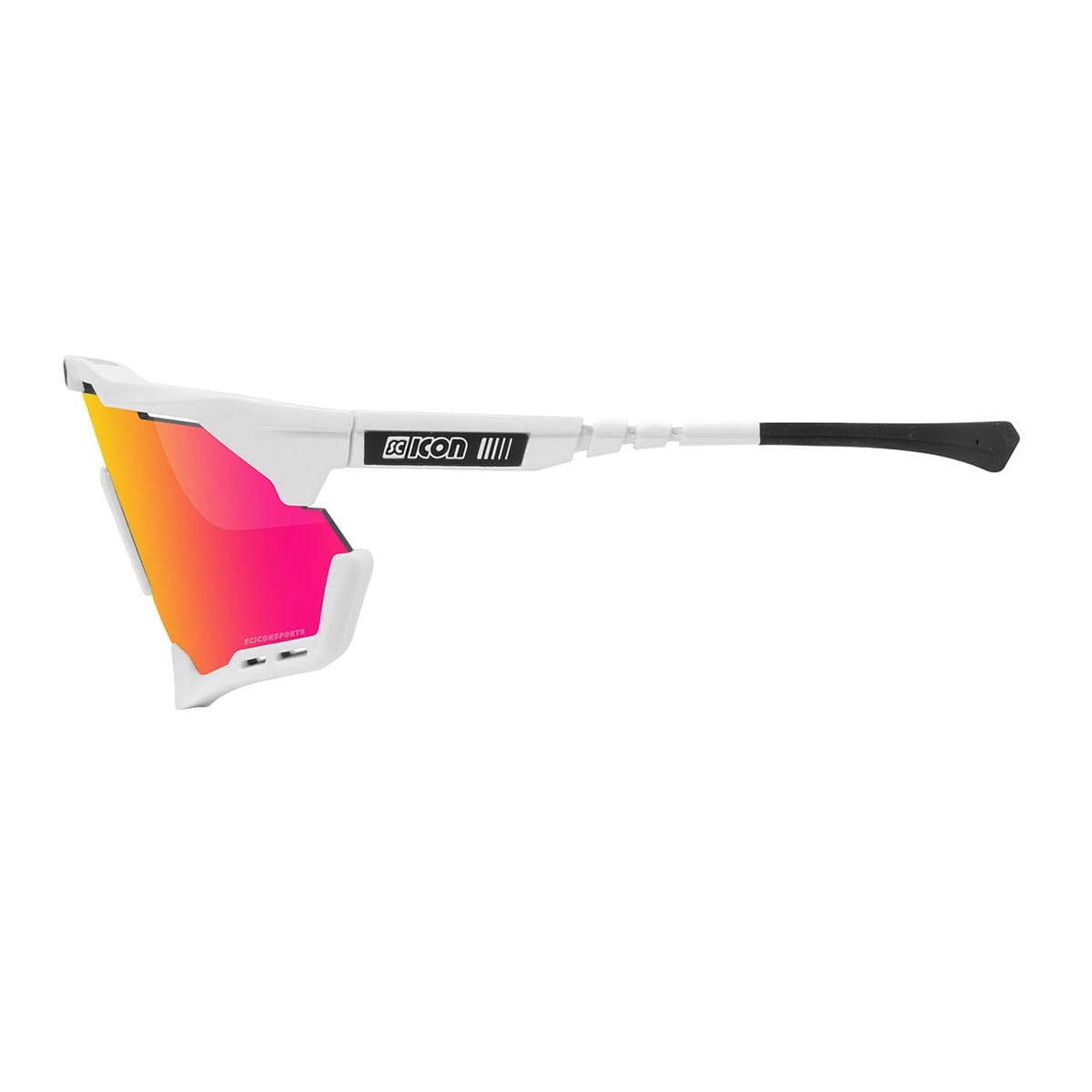 Bril SCICON AEROSHADE Wit Iridium Rood
