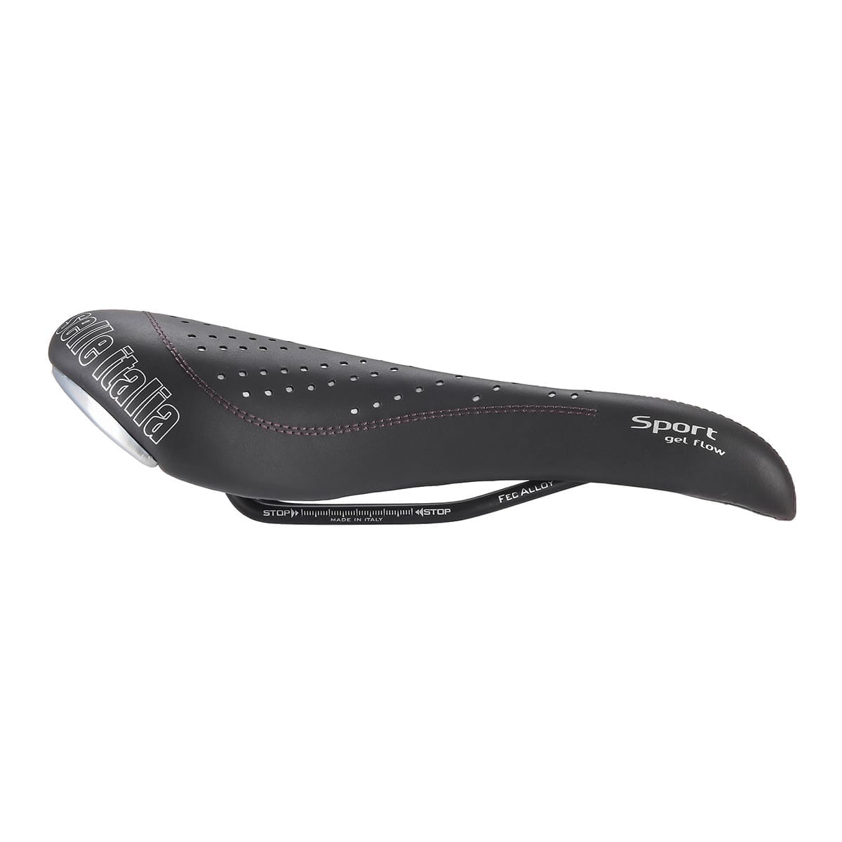 ITALIA SPORT GEL FLOW Saddle Manganese Rails